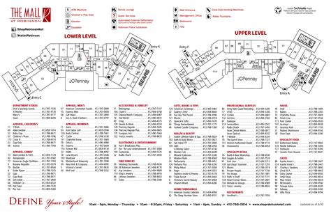 aventura mall store directory map.